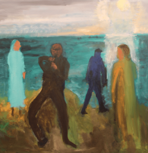 Sommerdag ved havet 1955-56